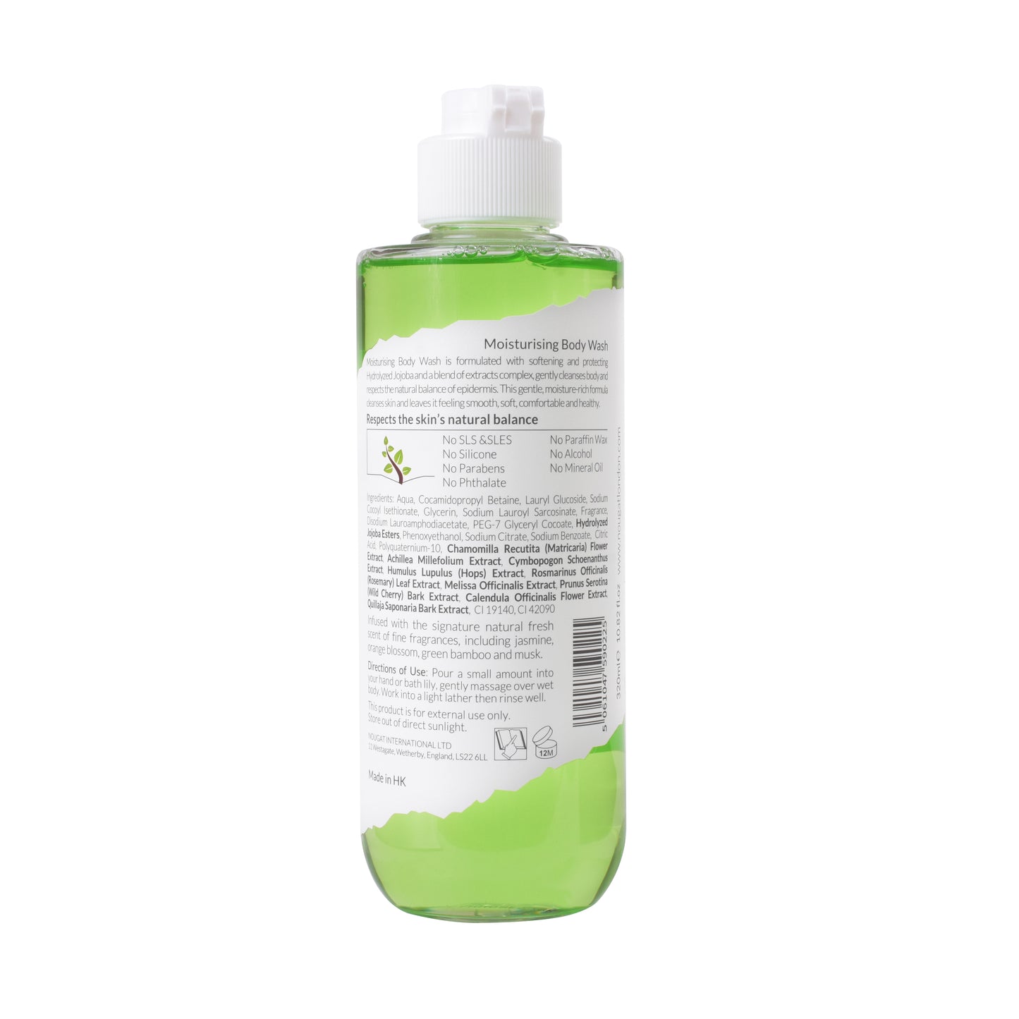 MOISTURISING BODY WASH 320ML
