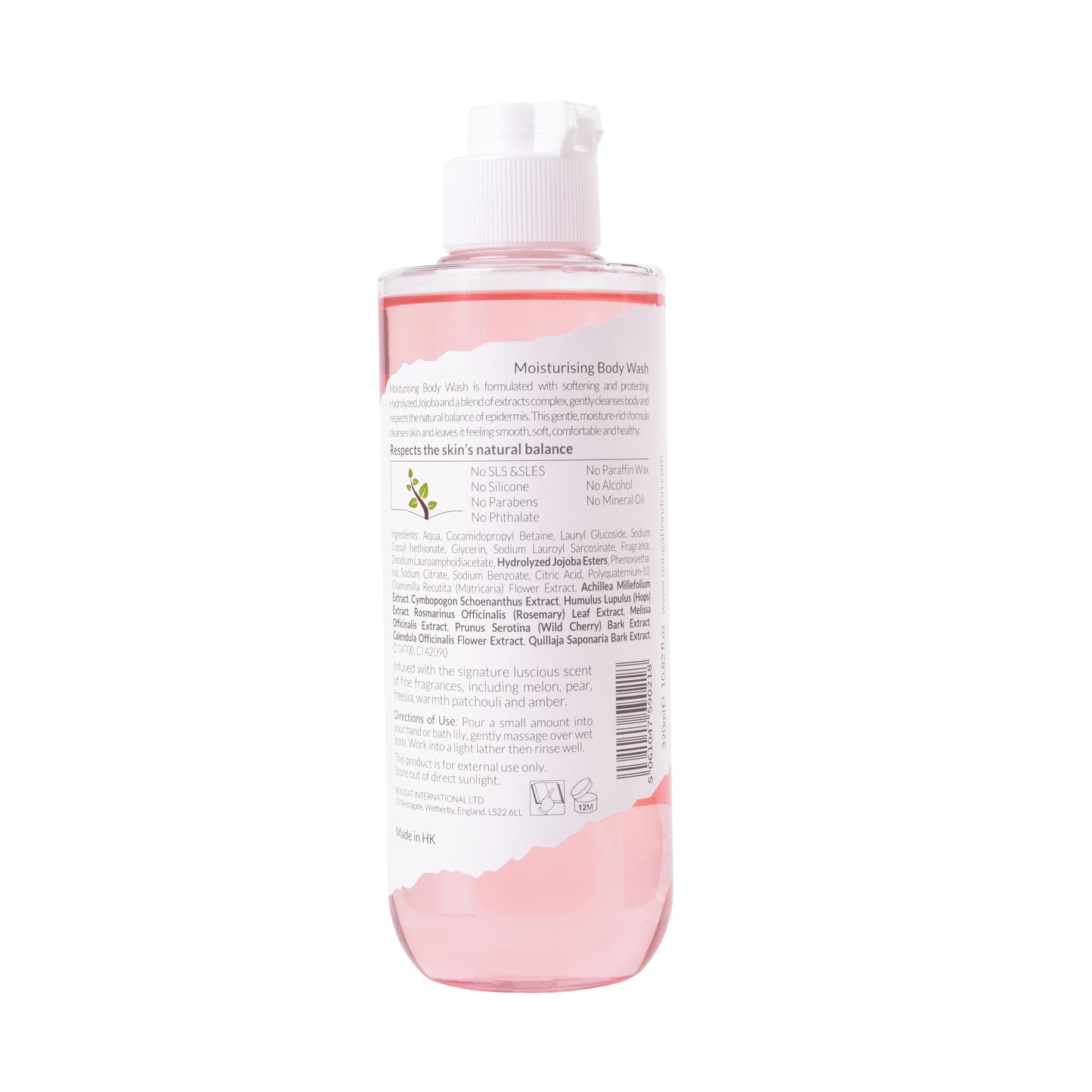 盈潤香氛沐浴露 (小蒼蘭與梨) 320ML