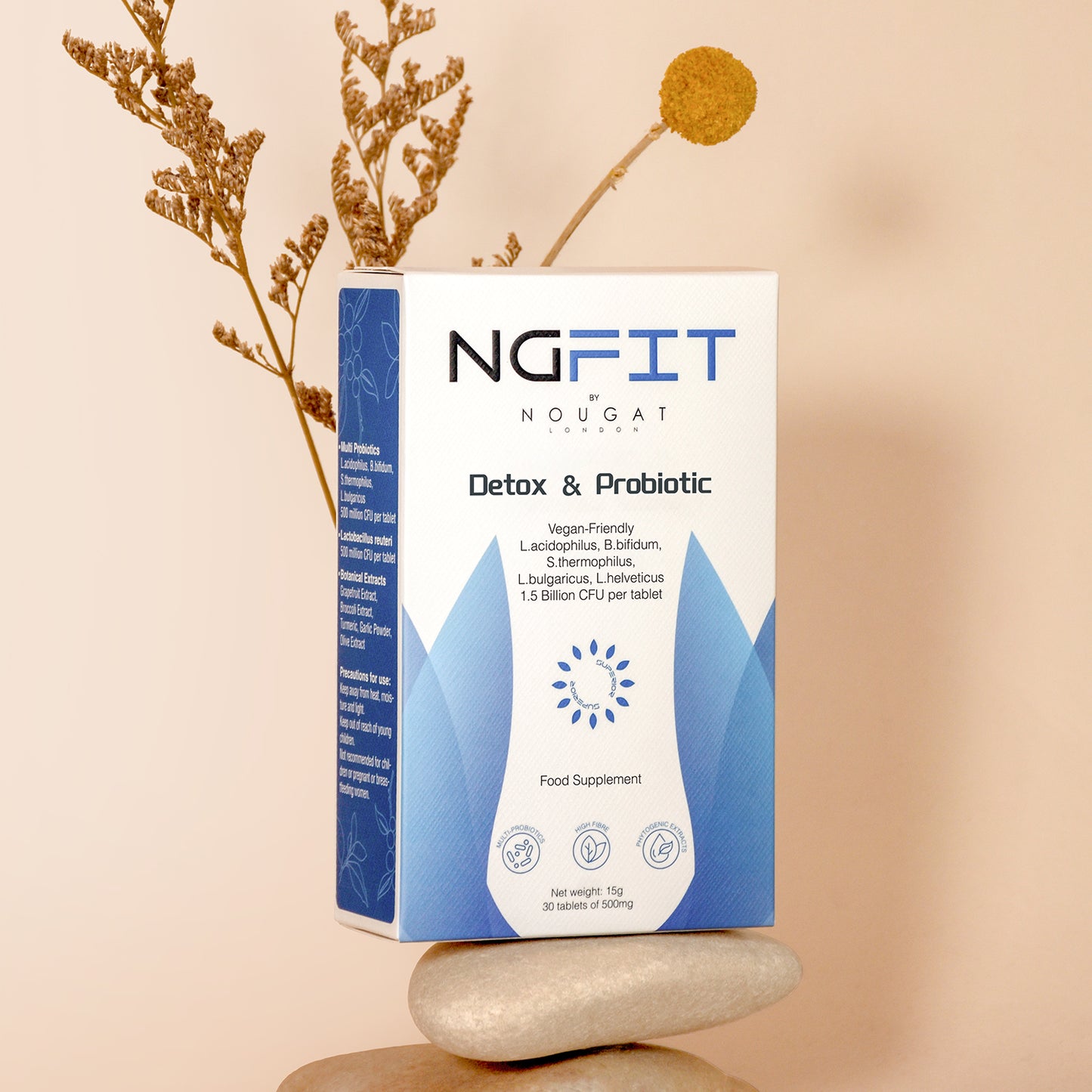 Detox & Probiotic Tablet 15g (500mg x 30 tablets)