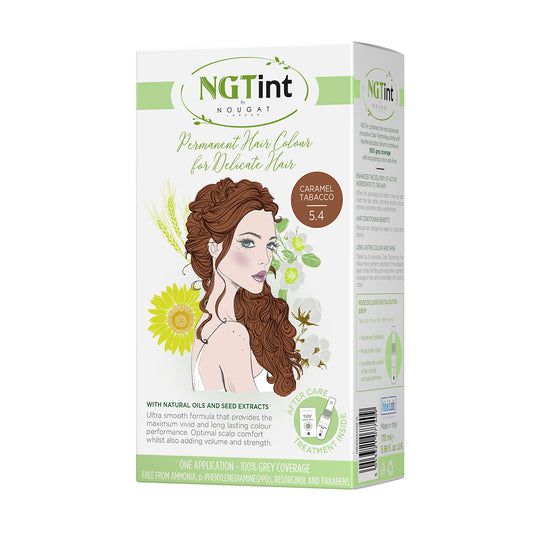 NGTint Permanent Hair Colour Caramel Tabacco 5.4 170ML